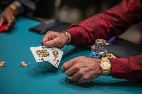 O jogador afirmou ter foldado QQ no spot complicado (foto: WPT)
