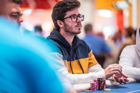 Dennys Ramos está em uma decisão valiiosa no WPT WC (foto: WPT)
