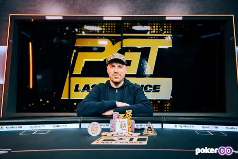 Artur Martirosian já começou 2024 forrando (foto: PokerGO)
