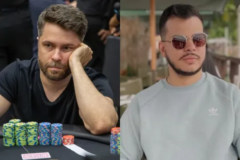 Vinicius Steves e Rodrigo Leandro forraram alto no grind de domingo
