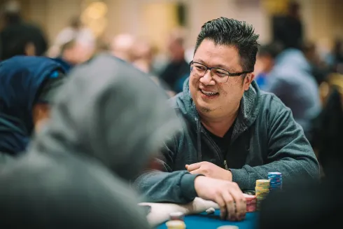 Bin Weng foi o grande destaque do poker live em 2023 (Foto: WPT)
