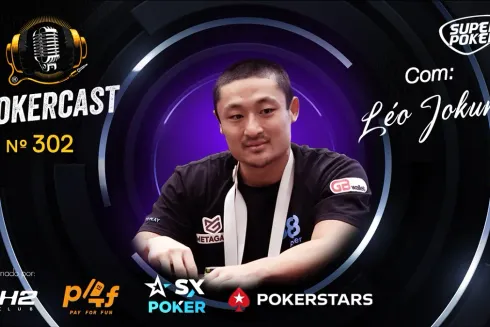 Léo Jokura esteve no Pokercast 302
