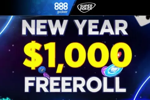 Freeroll de Ano Novo vai agitar o 888poker nesta sexta (12)
