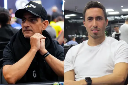 Carlos Velloso e Marcelo Loguercio economizaram para jogar o Main Event do BSOP São Paulo
