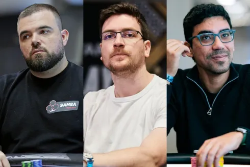 Pedro Padilha, Rodrigo Selouan e Pablo Brito buscam a forra no PokerStars 
