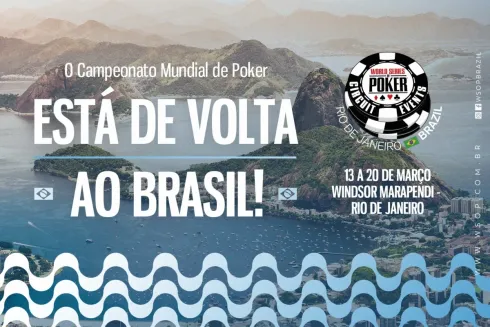 A WSOP Brazil está de volta ao Brasil
