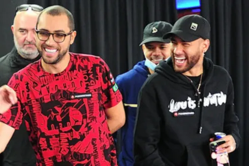 Rafael Moraes e Neymar duelaram no PokerStars
