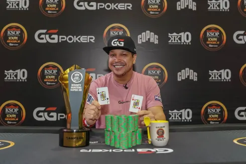 Felipe Mojave fez a festa com título valioso no KSOP GGPoker SA
