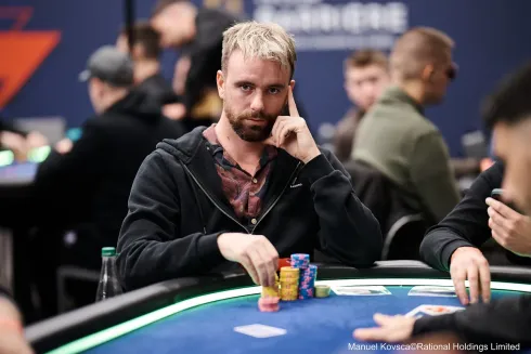 Joris Ruijs é o chip leader após o Dia 1
