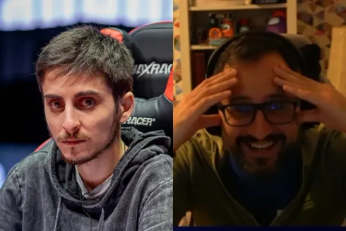 Daniel Aziz caiu e o streamer forrou no GGPoker
