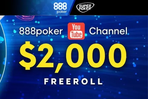 Freeroll distribuirá US$ 2 mil no 888poker neste sábado (2)
