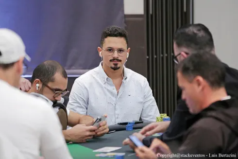 Gerson Braga passou grande para o Dia Final do Sunday Million
