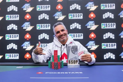 Lúcio Antunes – Campeão PL Omaha Dealers Choice do BSOP São Paulo
