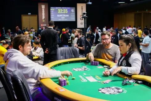 Pedro Madeira e Chris Porás ficaram frente a frente para decidir a WSOP Brazil 2022
