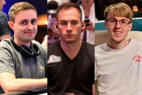 Leonard Maue, Justin Bonomo e Matthew Stumpf estão na mesa final do GGMillion$
