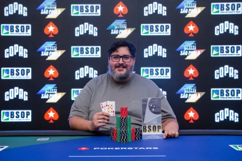 Fernando Viana – Campeão do 6-Handed PKO do BSOP São Paulo
