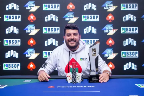 Vinicius Rezende – Campeão do 2-Day High Roller PKO BSOP São Paulo
