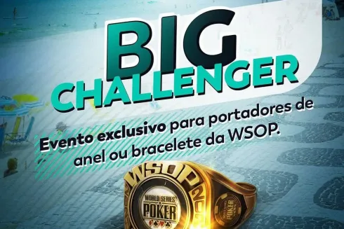 O Big Challenger é uma reunião de campeões na WSOP Brazil
