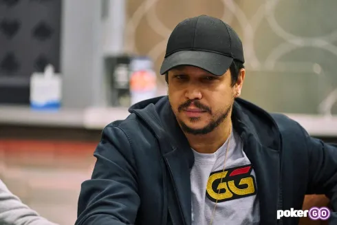 Felipe Mojave ficou com o vice no Evento #10 (Foto: PokerGO)
