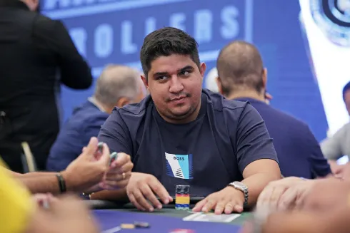 Luan Coelho puxa a fila na primeira parcial do ranking High Roller do BSOP
