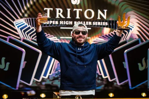 Dan Smith, campeão do Evento #10 da Triton Jeju (Foto: Triton Poker)
