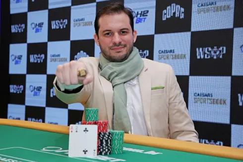 Paulo Macedo dominou o heads-up e conquistou a vitória
