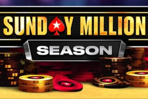 A Sunday Million Season segue a todo vapor no PokerStars
