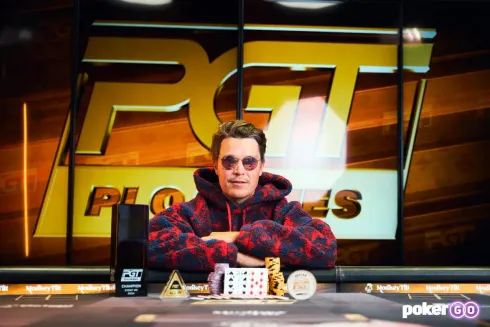 Eelis Parssinen ficou com a vitória novamente (foto: PokerGO)
