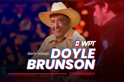 Doyle Brunson é a nova cara do WPT
