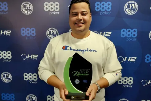 Leonardo Vasconcellos, campeão do 30K Monster do H2 Club
