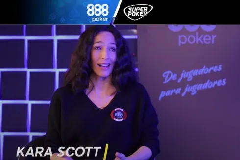 Kara Scott foi uma das embaixadoras 888poker que deu sua opinião (Foto: Reprodução/YouTube)
