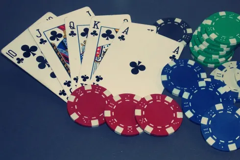 Uma vitória com Royal Flush motivou o bad beat jackpot (Foto: David/Pixabay)
