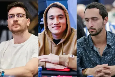 Rodrigo Selouan, Dante Goya e Lucio Lima estão na finalíssima na competição da Sunday Million Season
