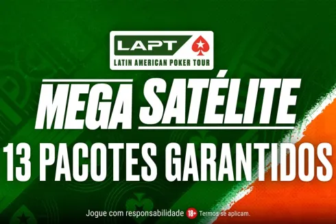 O Mega Satélite é uma ótima chance de garantir um lugar no LAPT Panamá
