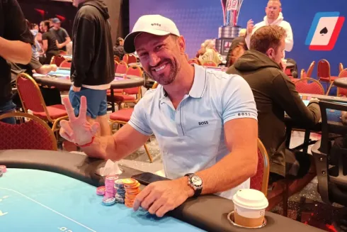 Cristian Aquino começou bem a participação no WPT Voyage
