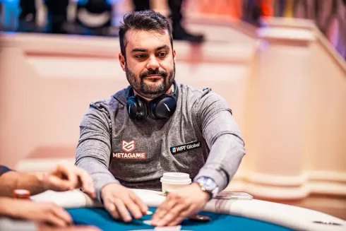 Mateus "Zinhão" não esperava o showdown do oponente (foto: WPT)
