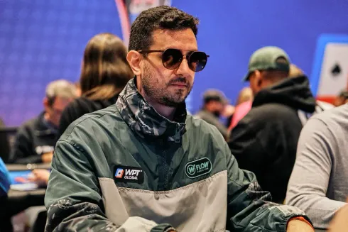 Marcelo Giordano sofreu com o river no WPT Voyage Championship
