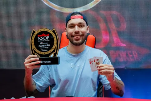 Victor de Macedo faturou o primeiro troféu da carreira
