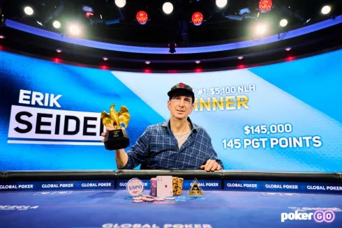 Erik Seidel levou seu segundo título em 2024 (Foto: PokerGO)
