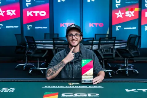 Cassio Machado – Campeão do High Roller PKO do CGP
