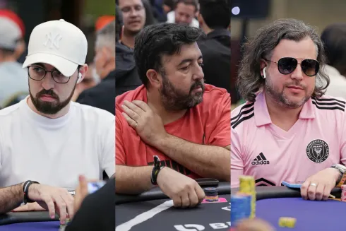 Daniel Oliveira, Anderson Cardoso e Cristian Vilches levaram os prêmios e estarão no BSOP Natal
