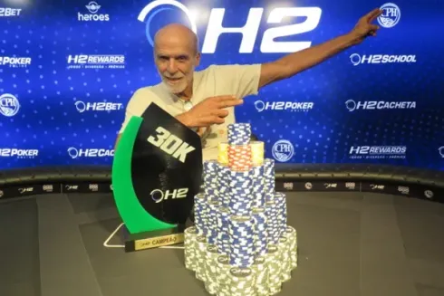 Carlos Alberto, campeão do 30K Garantidos do H2 Club São Paulo
