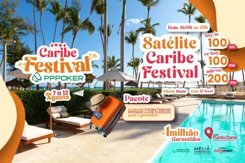 Caribe Festival PPPoker conhecerá mais um integrante neste domingo (14)
