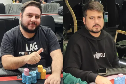 Rafael D'Auria e Diogo Nanni se enfrentaram no Main Event do CPH
