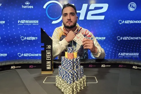 Cainan Almeida, campeão do Main Event do CPH
