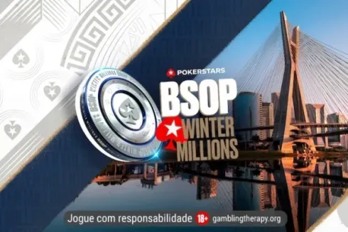 Os satélites para o BSOP Winter Millions começaram no PokerStars
