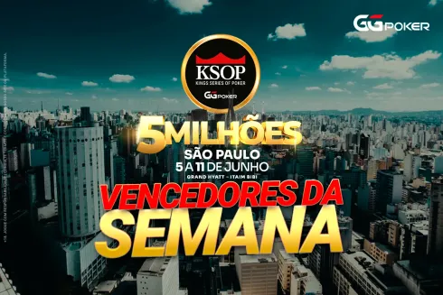 O KSOP GGPoker São Paulo distribuirá pelo menos R$ 5 milhões
