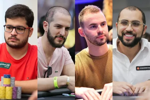 Davi Cola, Murilo Milhomem, Renan Bruschi e Rafael Moraes passaram no #123-High do SCOOP
