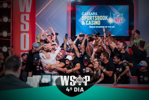 Confira as informações do Dia 4 da WSOP
