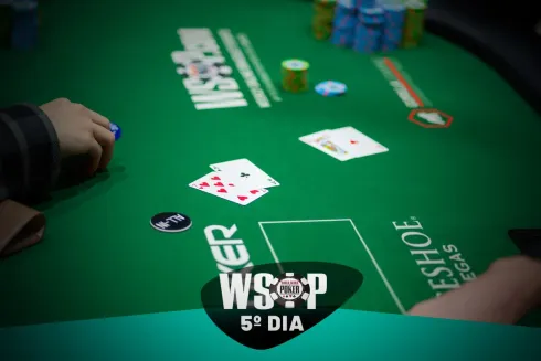 Quinto dia da WSOP está repleto de atrações
